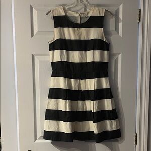 GAP Striped Black and White Mini Dress